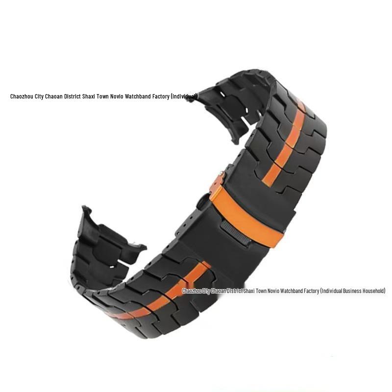 Compatible with Samsung Galaxy Watch 7/8/8 Classic Iron Man 47mm Stainless Steel Strap