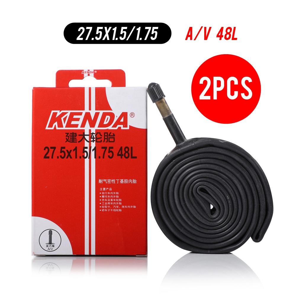 2PCS KENDA bicycle inner tube 26/27.5/29 camera Schrader Presta valve 48L inner tube mountain bike tubes tire chambre air