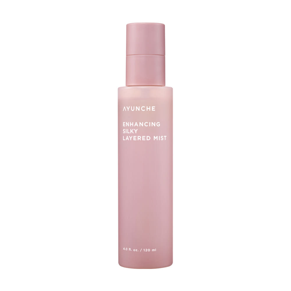 AYUNCHE Enhancing Silky Oil 100ml + Layered Mist 120ml Set Korean Hair Care for Damaged & Frizzy Hair