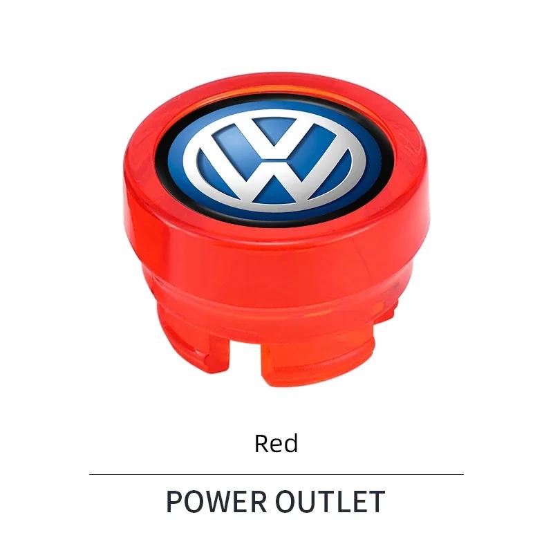 hijk1 ·Car Cigarette Lighter Dust Cover Trim Cap Auto Accessories For VW GTI Polo Golf Passat Tiguan Arteon Touareg CC Taigo Caddy