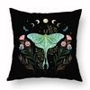 Magic Psychedelic Moon Throw Pillow Cover With Short Plush Print For Living Room Sofa Decoration Cushion Cover Pillow Covers