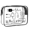Clear PVC Cosmetic Storage Pouch