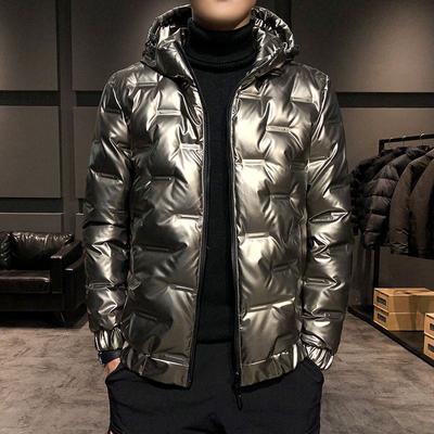 Péřová bunda Zimní krátký kabát Trend Hezký business Tuhao pánské oblečení