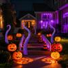 Giant Octopus Tentacles (4 Pieces) Outdoor Halloween Inflatable Decor Ideal Puppet for Holiday Party Yard Lawn Decoration