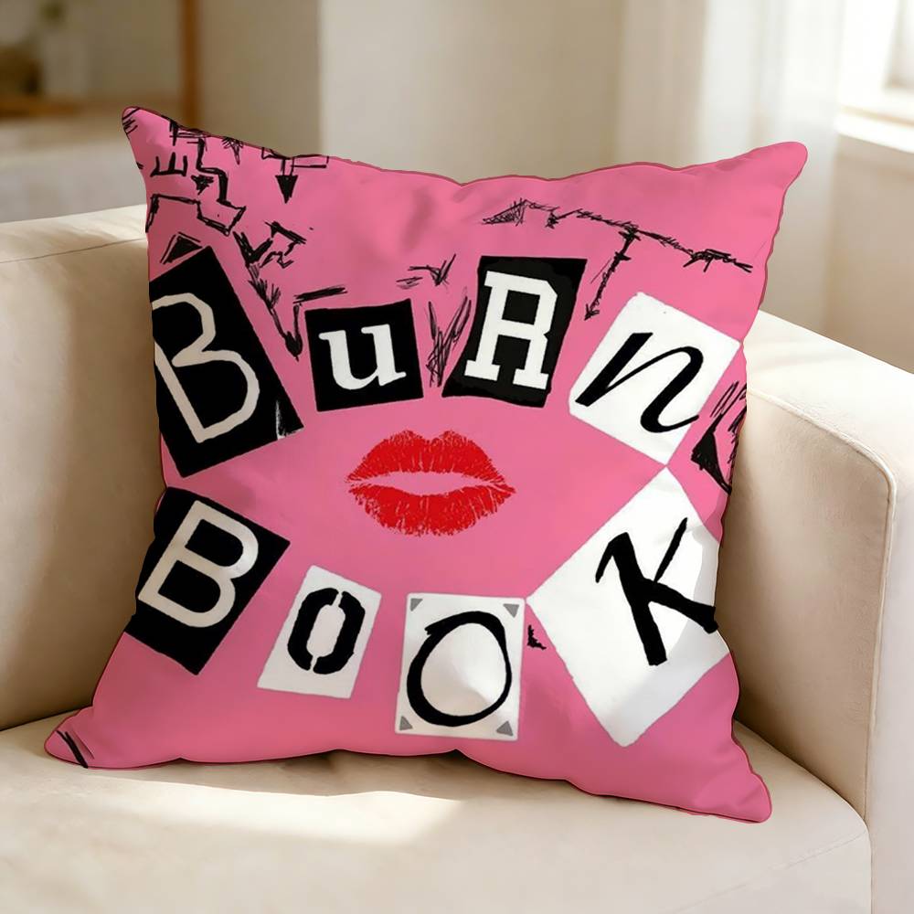 Comedy film M-Mean G-Girls  Square Double-Sided printed Pillow Case Bedroom Bedside Pillow Sofa Cushion Cover