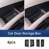 For BYD Atto 3 Yuan Plus ADAS Smart Driving Edition Car Door Handle Storage Box Leather Organizer Tray Interior Accessories