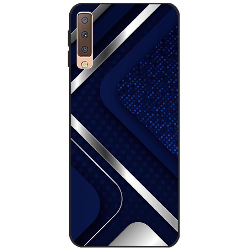 Cases For Samsung Galaxy A7 2018 Cover Silicon Color Phone Case Cover For Samsung A7 2018 A750 A750F 6.0 Inch Protective Shell