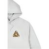 Palace Reaper Hood Grey Marl Unisex Tops P25HD004