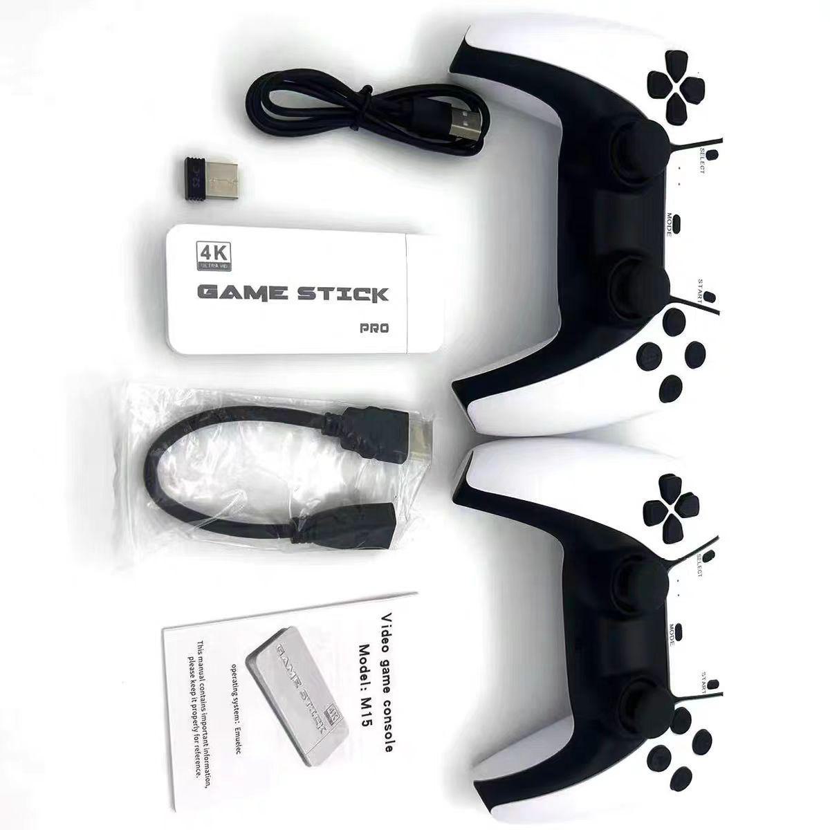 

Бездротова ігрова консоль M15 Retro Arcade для телевізора handle білий