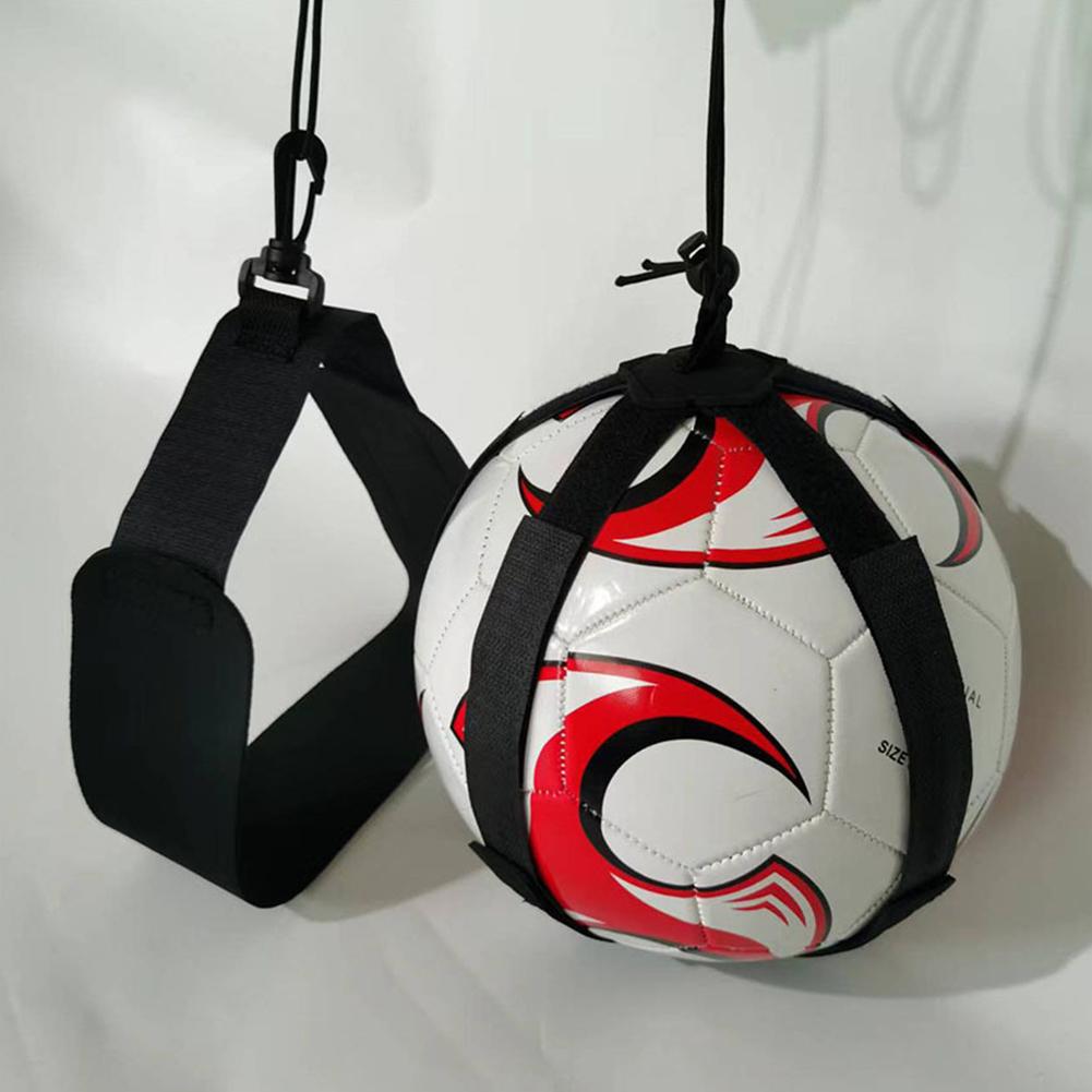 New Adjustable Football Kick Trainer Soccer Ball  Practice Training Equipment Soccer Trainer Elastic Belt Sports Assistance