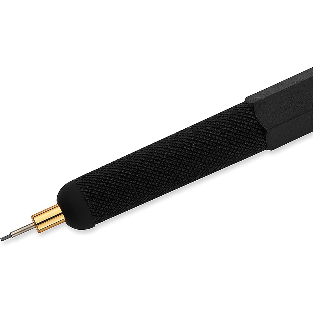 Rotring (Rotring) ROTRING800 Black Mechanical Pencil 0.5mm Rotating Knock Type 1904447 Regular Im...