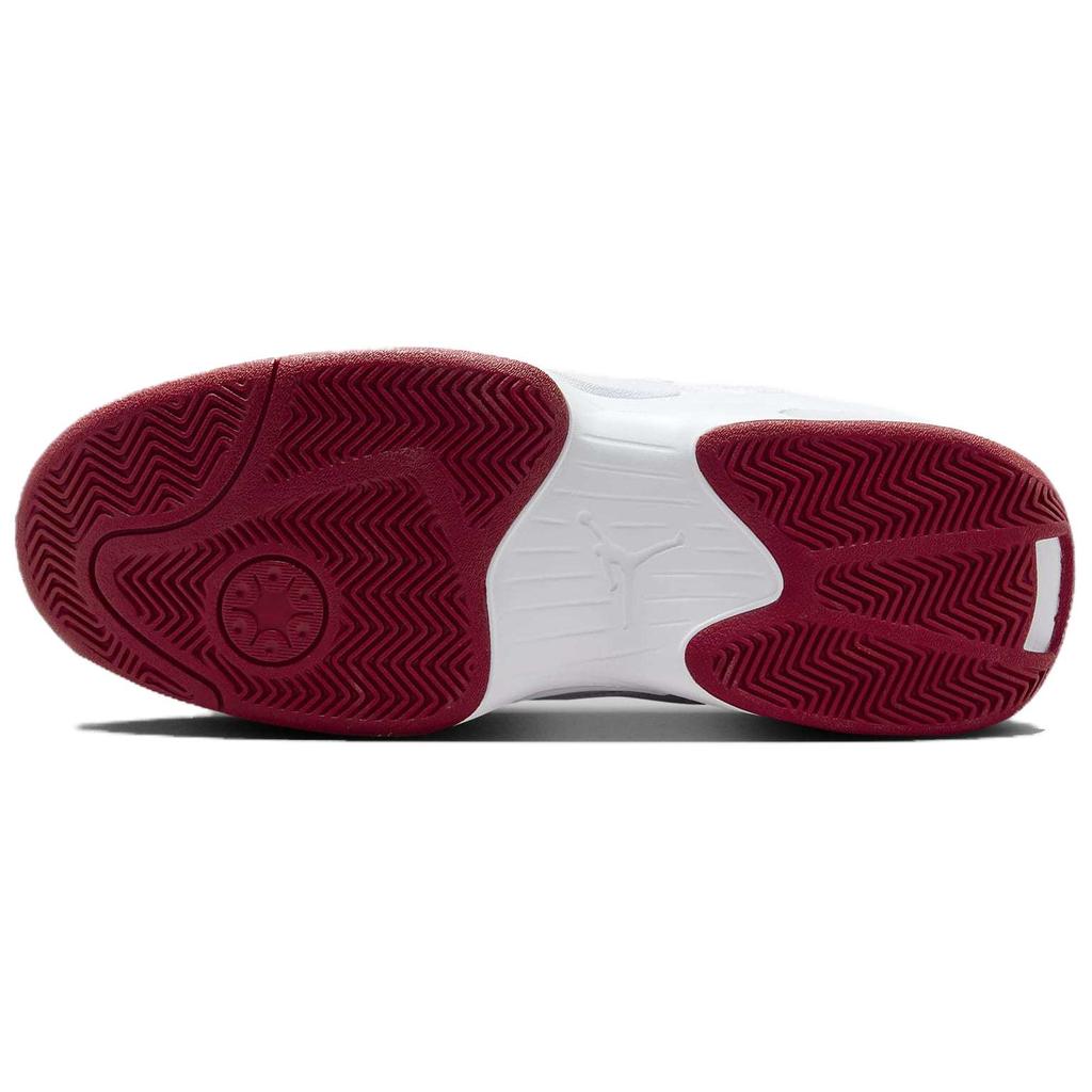 Air Jordan Max Aura 6 Hvit Gym Rød Herre Sneakers Svart FQ8298-106