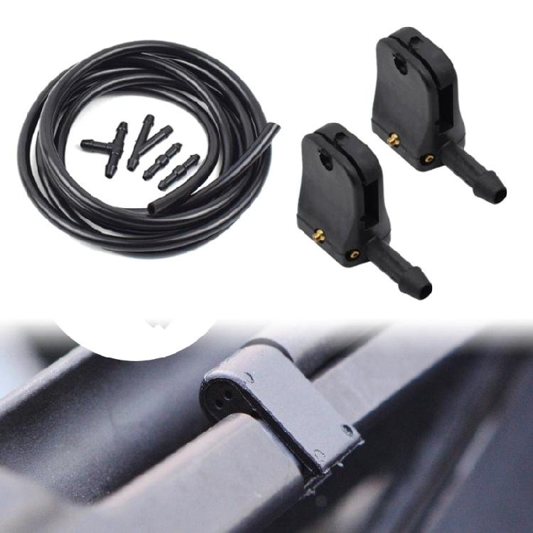 Front Windshield Wipers Water Nozzles Spray Jet Hoses Pipe for Vito W638 Sprinter