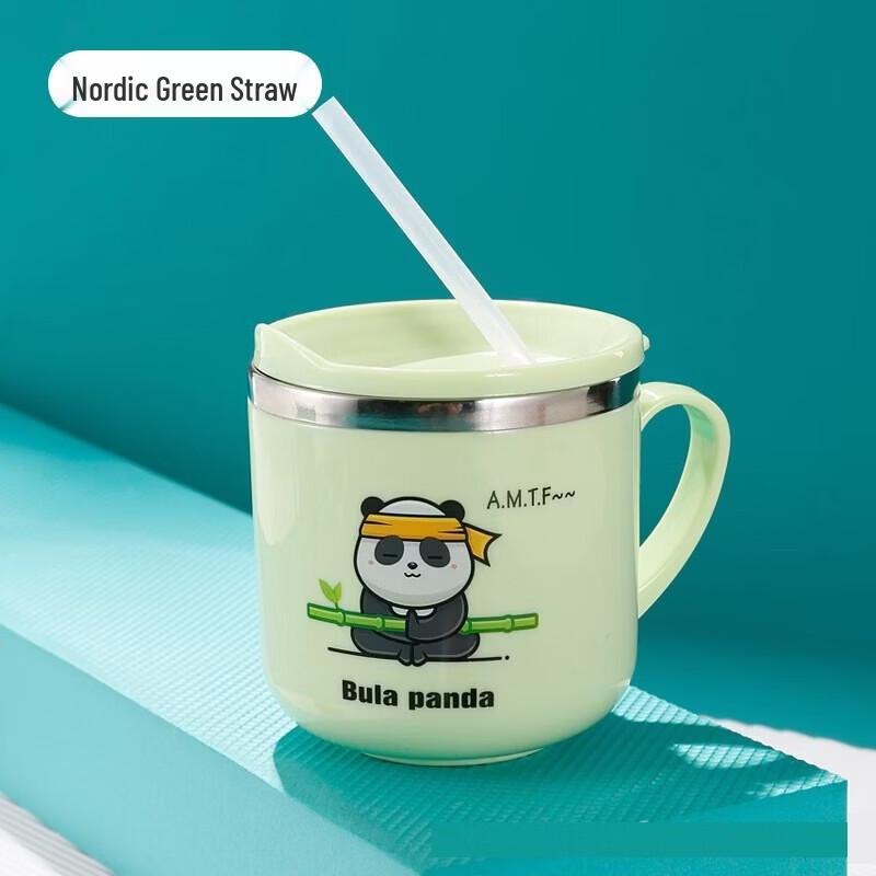 Wu Tuo Stainless Steel Kids Insulated Straw Cup