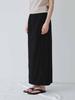 Reply Maxi Back Slit Skirt_Black