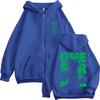 Sudadera con Cremallera Harajuku Manga My Hero Academia Midoriya Izuku para Hombre Mujer Chaquetas