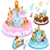 Bambini Dolcetti Torta Finta Giocattoli Cucina Simulati Plastica Taglio Cibo Oggetto Giocattolo Bambini Riconoscimento Oggetti Ragazzi Ragazza Regalo di Compleanno