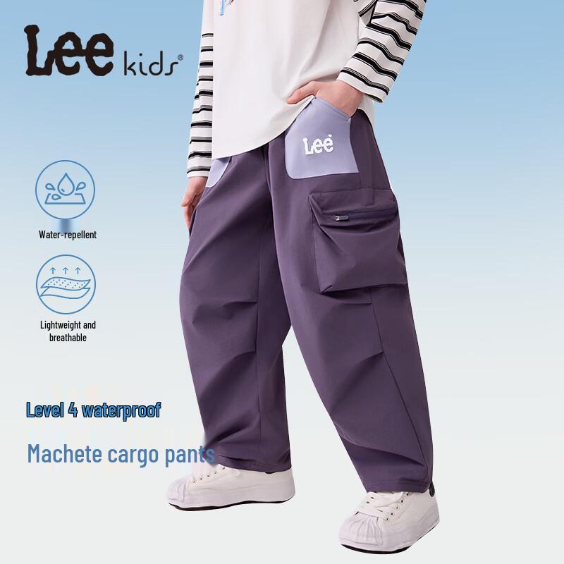 

Водоотталкивающие изогнутые брюки-карго Lee Kids 130