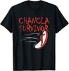 Spanish Mexican Humor Red Flip Flop Chancla Survivor T-Shirt