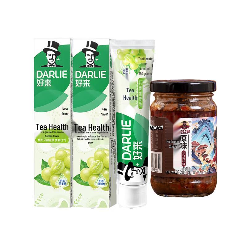 

Darlie Tea Extract Toothpaste & Original Mushroom Sauce Bundle