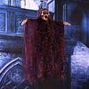 Halloween LED Lights Hanging Ghost with Horror Sound and Light Animatronic Scary Props for Home Party Indoor Outside Yard Decor