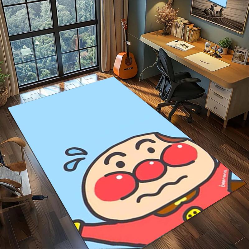 Gamer Room Bedroom Mat Bread Superman Large Area Non Slip Washable Rug Carpet Home Decor