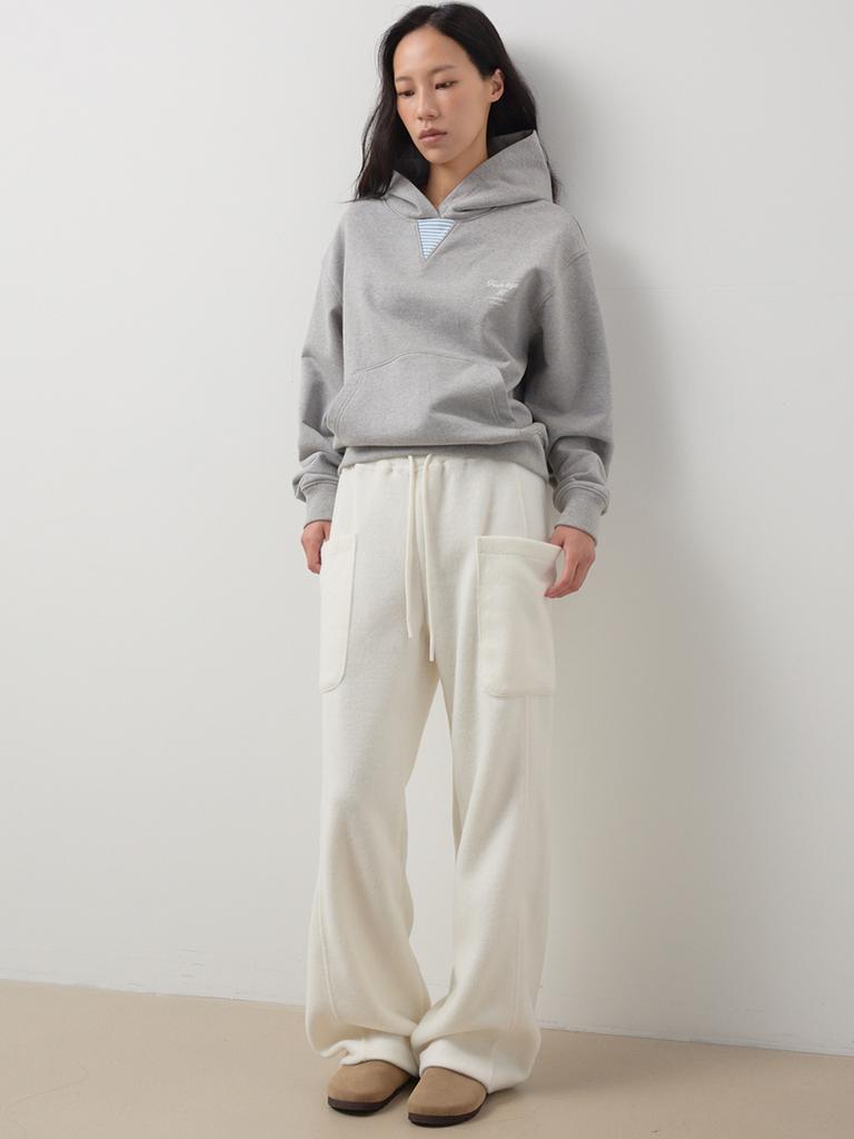 TOGE Wool Elastic Pants (Ivory)