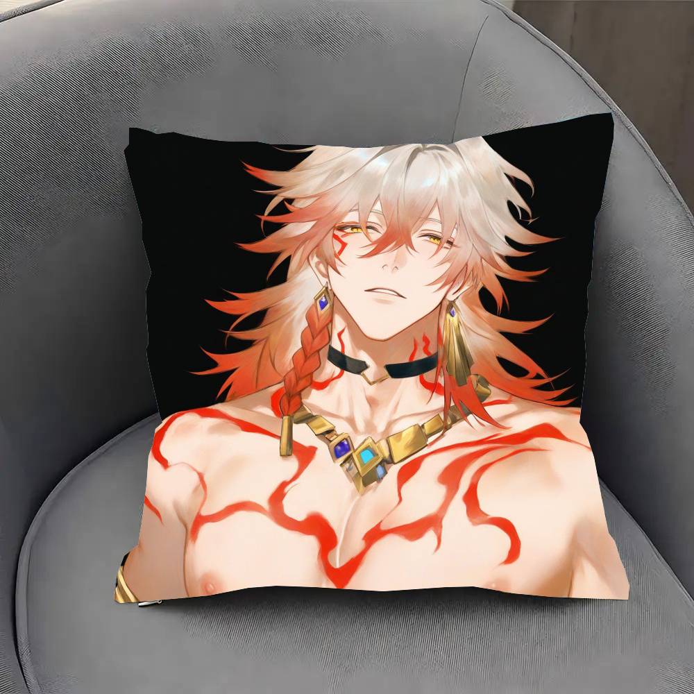 Mydei Анимированная игра Honkai Star Rail Наволочка Чехол для диванной подушки Комнатное украшение для дома 12x12Inch