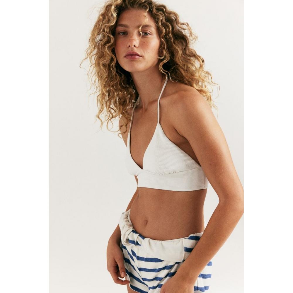 

Топ бикини HM с треугольными чашечками, белый