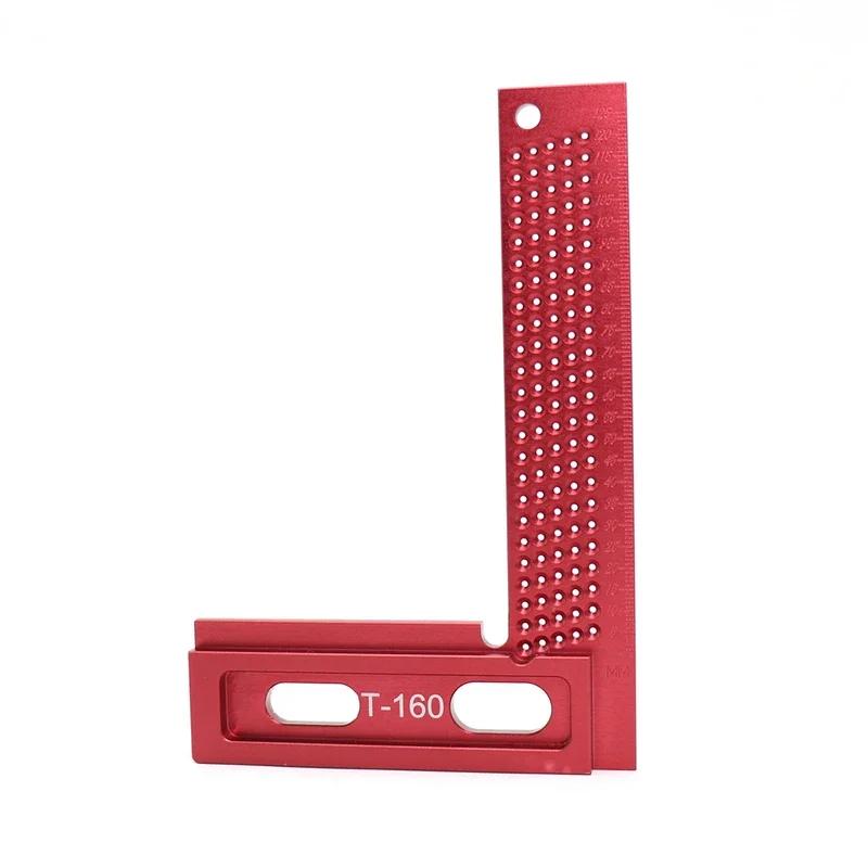 Woodworking Marking Ruler Right Angle L-shaped Ruler Woodworking Auxiliary Tool