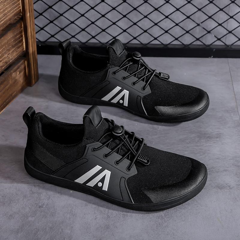 Flat Base Men's and Women's Wide Toe Box Men's Minimalist Barefoot Shoes with a Scattered Sole Cross Suitable for Women's Shoes