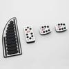 FOAL BURNING Car Accelerator Pedal Brake Pedal Clutch Pedals Cover for Ford Focus 2 MK2 3 4 MK3 MK4 Kuga Escape ST 20