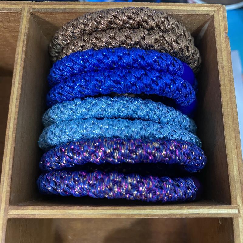 8 szt./partia damskie modne kolorowe gumki do włosów na Bransoletkę dziewczęce elastyczna gumka do włosów knekki sznurek do włosów knekki haar elastiek