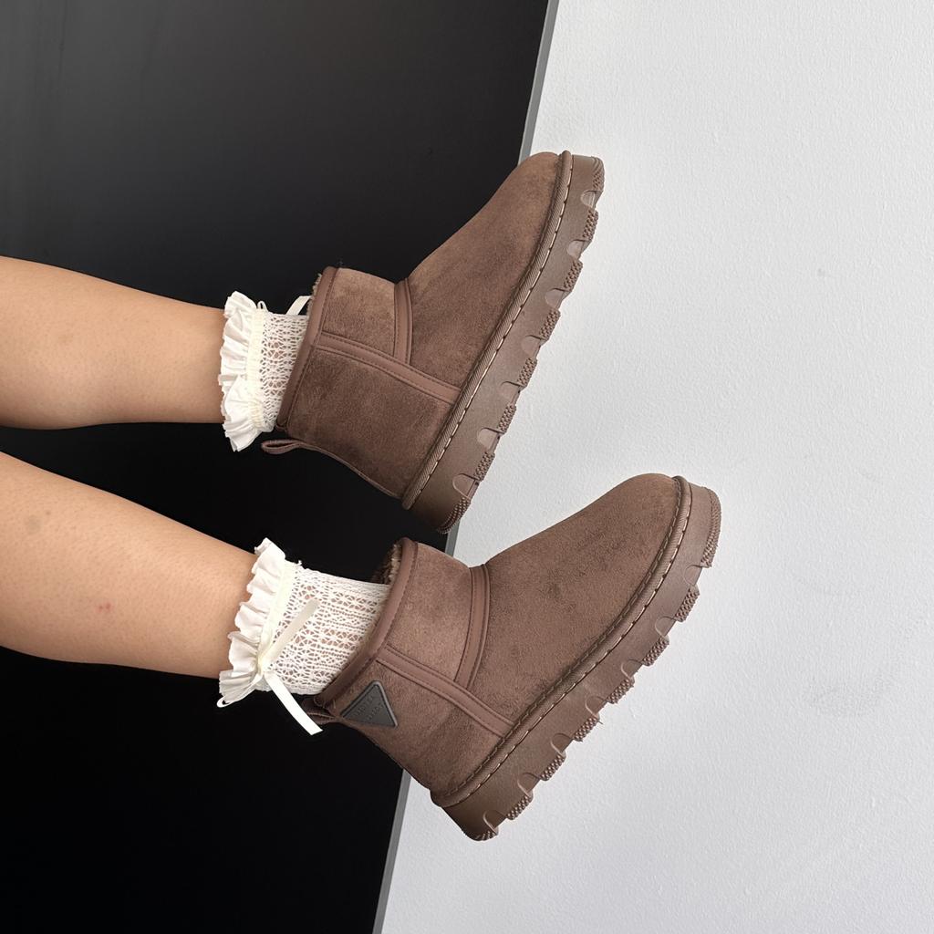 Fashion New Women Winter Ultra Mini Boots Designer Australian Platform Leather Warm Ankle Fur Booties Luxury Snow Boots
