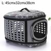 Dog Carrier Bag Portable Cat Handbag Foldable Travel Pet Bag Puppy Carrying Mesh Shoulder Dog Bag S/M/L