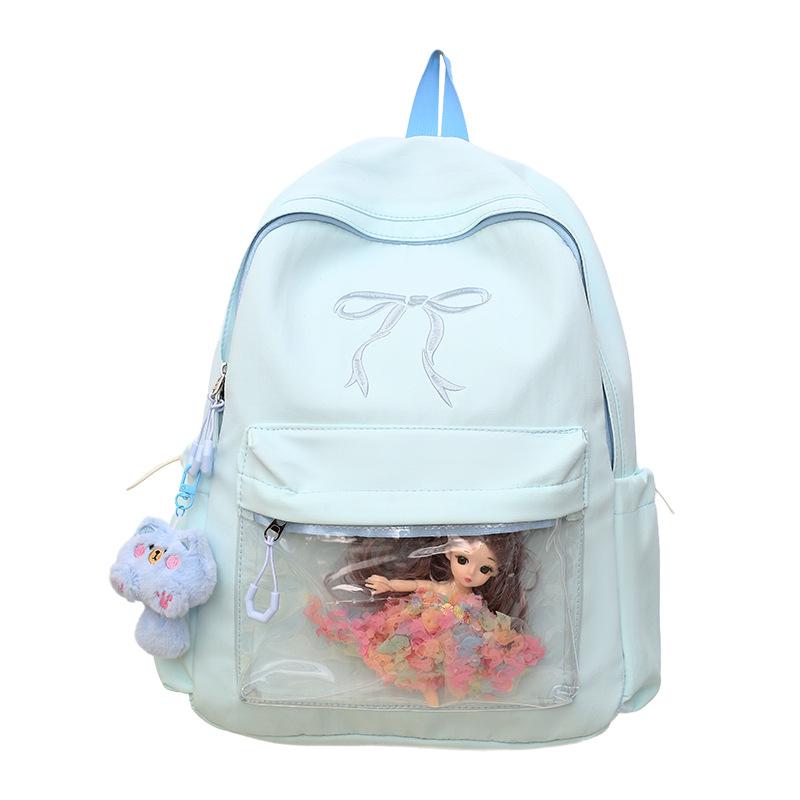 2025 Summer Japanese-Style Ita Bag for Girls - Large Capacity Backpack for Grades 4-12, with Laptop Compartment
