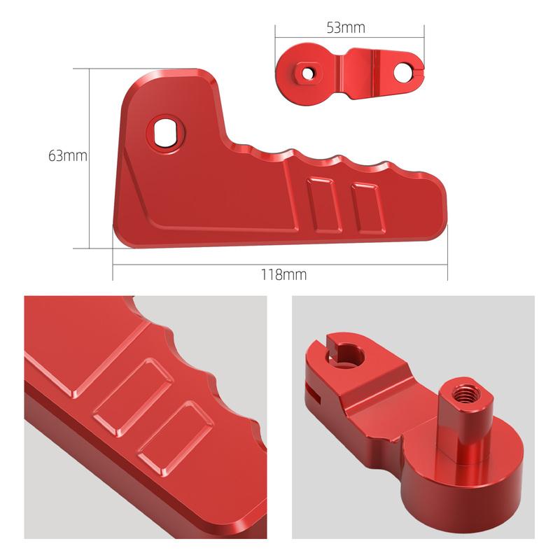 BEVEE Aluminum Engine Hood Release Lever Handle for VW Golf 7 MK7,for SEAT Leon 5F,for Skoda Octavia 5E,Replace for 6R1823533