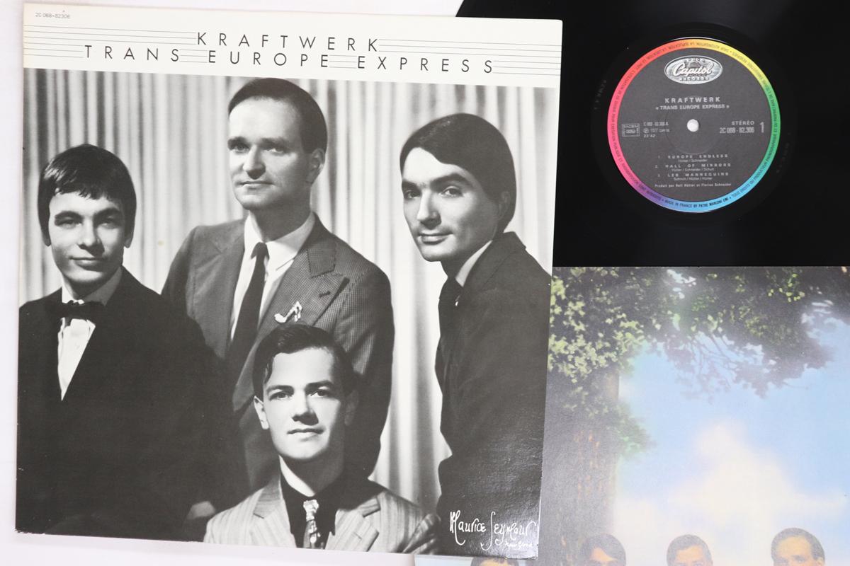 LP Record KRAFTWERK  Trans Europe Express 2C06882306 CAPITOL France Rock Used