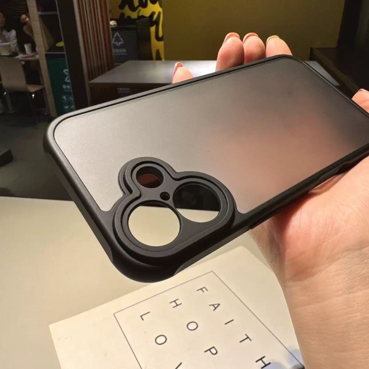 

Luxury Matte Case For iPhone 17 11 16E 16 15 14 Plus 13 12 17 Pro MAX 17Air Anti-fingerprint Full Protective Cover iPhone 11 Pro
