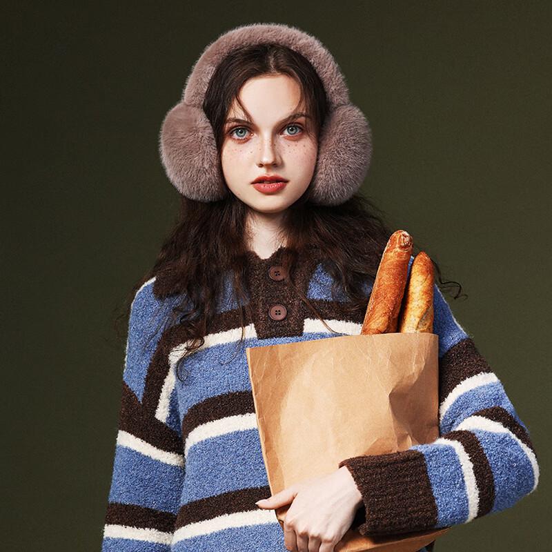 Baizi'en J45 Foldable Plush Warm Earmuffs