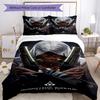 Juego de Ropa de Cama de 3 Piezas Assassin's Creed Cierre de Funda Nórdica Incluye 1 Funda Nórdica y 2 Fundas de Almohada, Suave y Cómodo para Todas las Estaciones.