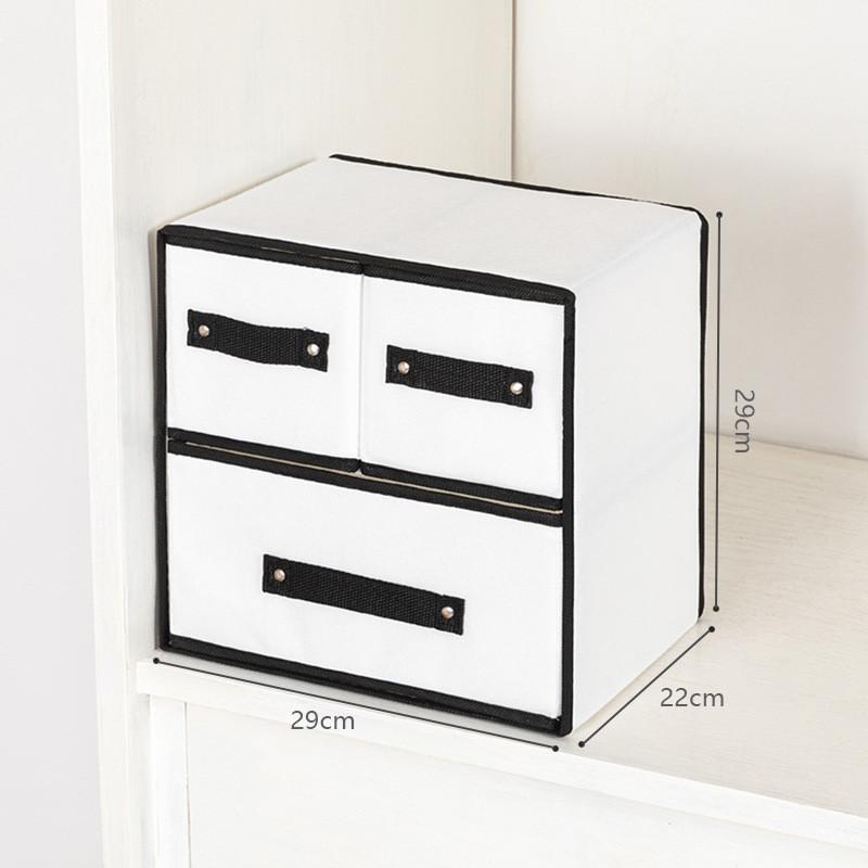 Underwear Drawer Organizer With Dividers For Closet Storage And Dust Prevention