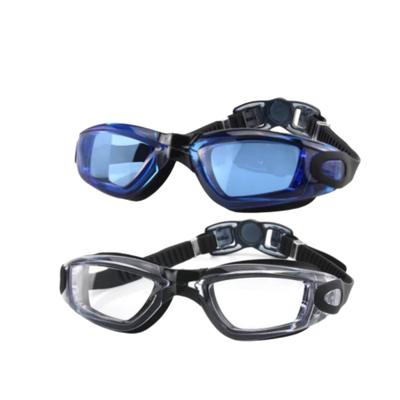Professionelle Schwimmbrille Silikonbrille Damen Herren HD Wasserdichte Maske Klare Gläser Wassersportbrille