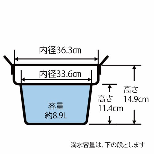HOKUA Meister Extra Thick Aluminum Round Pot (with Measuring Scale) 36cm AEV03036