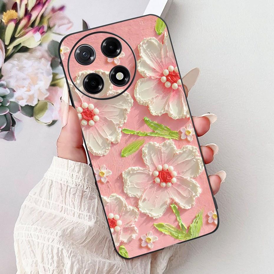 New Design Phone Case For Tecno Camon 30S Pro Camon30S CLA5 CLA6 Black Silicon Soft TPU Back Cover For Camon 30S 30SPro 4G