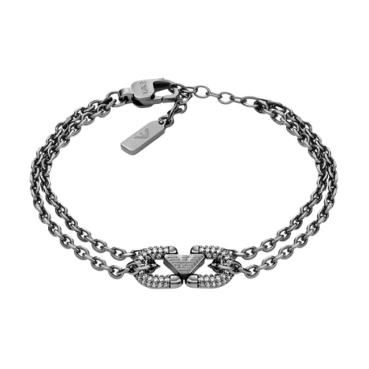 

Emporio Armani Year Of The Horse Couple Bracelet Men Bracelet Gunmetal EGS3291001 Basic Packaging-Box