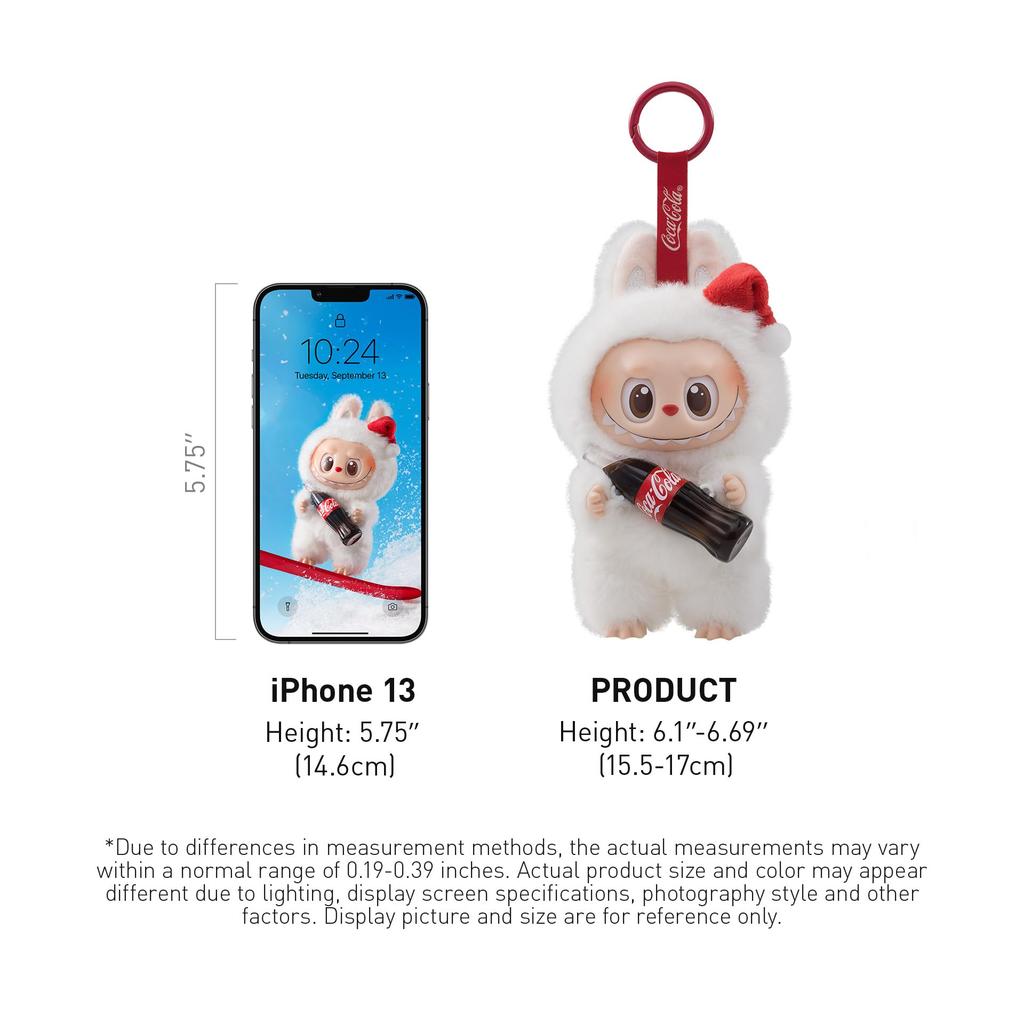 POP MART Monsters Series Vinyl Gesicht Blindbox Zufälliges Design Actionfigur Sammlerstück Spielzeug Heimdeko Feiertag Geburtstagsgeschenk Einzelbox COCA-COLA