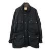 Gore-Tex Logo Patch Tourer Jacket M Navy Lined Biker Jacket Men's Used