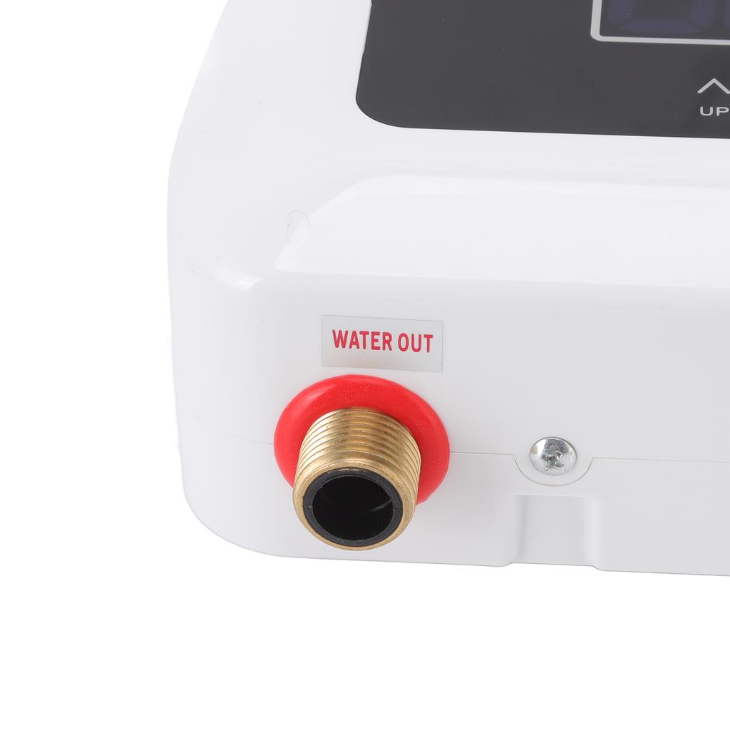 Electric Water Heater Constant Temperature Frequency Conversion with Widescreen Quick Shower Heater for Home 220V 7500W