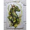 Dragon Metal Wall Art, Mythological Creature Decor Sign